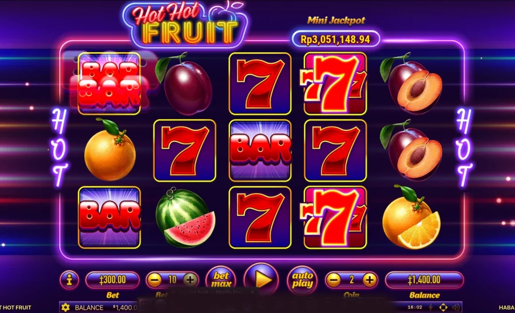 Hot Hot Fruit Slot